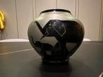 Paul Heller Art deco glas vaasje Artver Boom 15,5cm x 17cm, Antiek en Kunst, Ophalen