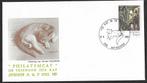 België FDC De kat in de Filatelie Antwerpen 1983, Enlèvement ou Envoi, Affranchi, Oblitération 1er jour