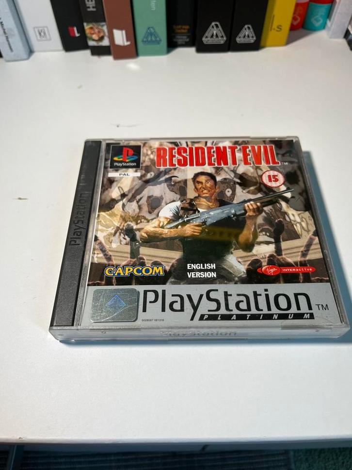 Resident Evil (PS1) | Platinum Edition | Compleet, Games en Spelcomputers, Games | Sony PlayStation 1, Zo goed als nieuw, Ophalen of Verzenden