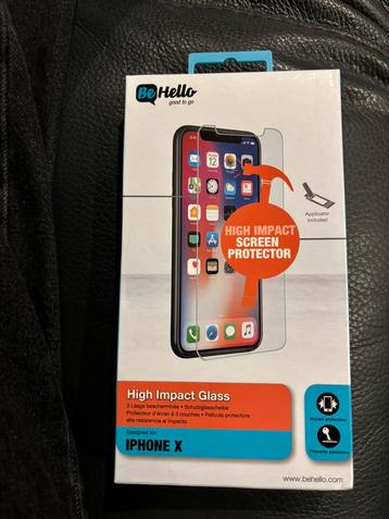 Protection écran iPhone X ultra-résistant 9H