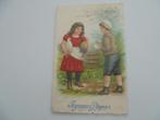 fantasie kaart-pasen, Verzamelen, Ophalen of Verzenden, Voor 1920, Gelopen, Feest(dag)
