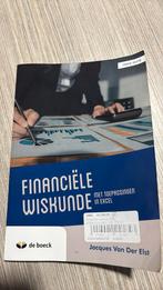 Financiële wiskunde (algebra), Boeken, Ophalen of Verzenden, Nieuw