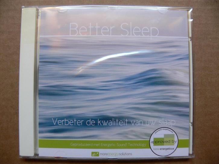 CD Better Sleep slapen ontspanning en relaxatie met geluiden, Cd's en Dvd's, Cd's | Meditatie en Spiritualiteit, Nieuw in verpakking