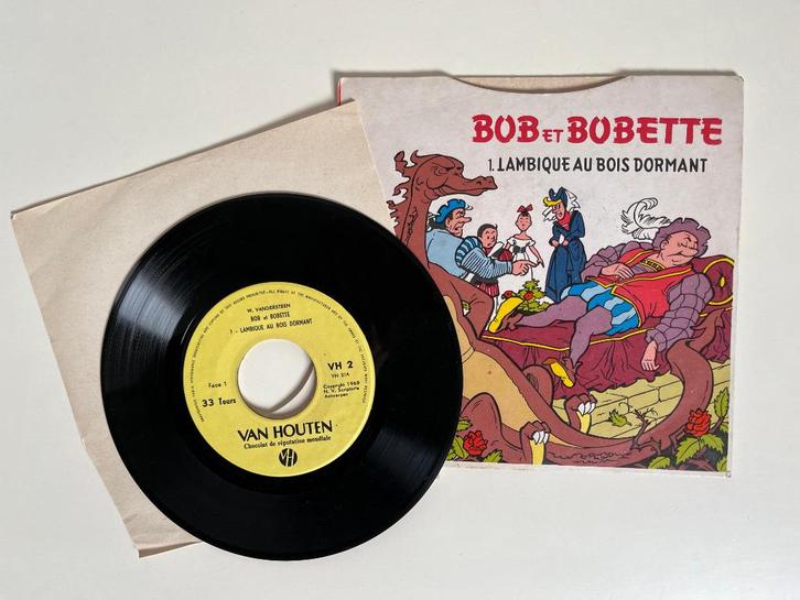 Bob et Bobette - Lambique au bois dormant - 45T - 1968, Boeken, Stripverhalen, Verzenden
