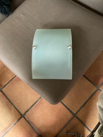 Lampe murale en verre ,halogène , pour cuisine hall ou autre beschikbaar voor biedingen