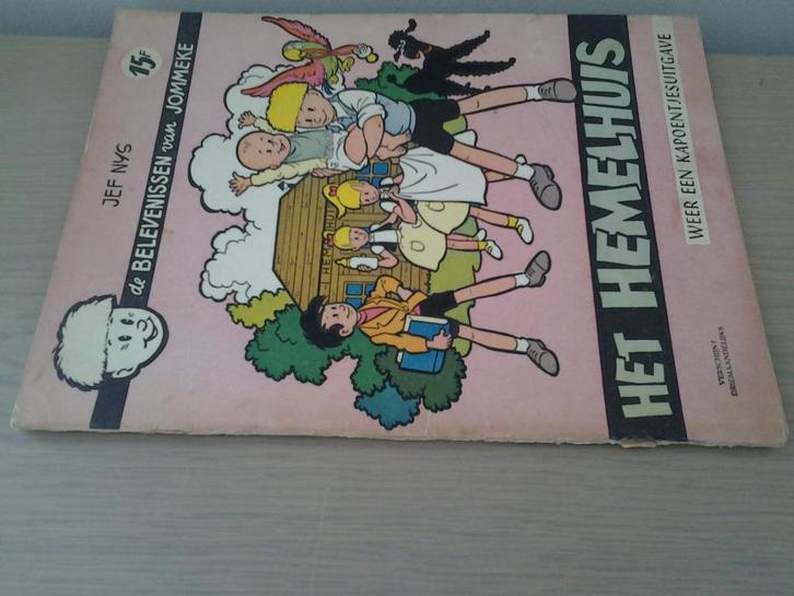 Jommeke nr 6 <het Hemelhuis  eerste druk, Boeken, Stripverhalen, Gelezen, Eén stripboek, Ophalen