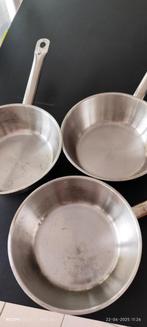 Inox 18/10 kookpotten. Voor alle warmtebronnen., Ophalen, Gebruikt, Inox