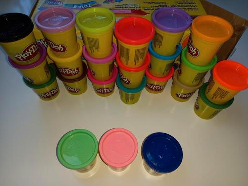 23 pots de plasticine PLAY-DOH, Hobby en Vrije tijd, Overige Hobby en Vrije tijd, Ophalen of Verzenden