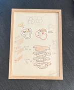 Tekeningen gesigneerd Sergio De Beuckelaer, Enlèvement ou Envoi