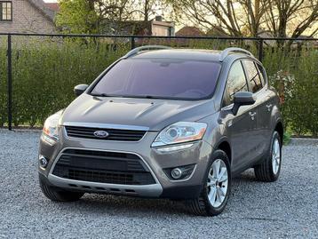 Ford Kuga Titanium S 2.0Cc 136Pk 136.000Km 2011 Navi-Airco, Auto's, Ford, Bluetooth, Euro 5, Leder, Bedrijf