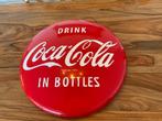 Plaque émaillée coca cola (bouton), Antiquités & Art, Curiosités & Brocante, Enlèvement