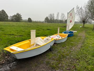 3 stuks optimist zeilboot disponible aux enchères