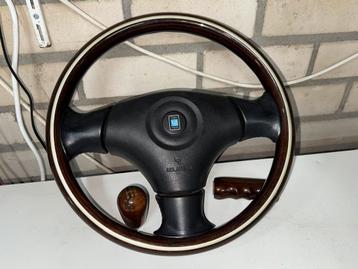 Mazda MX-5 NB/NBFL Donkerhout Stuur Set | ZEER NETTE STAAT beschikbaar voor biedingen