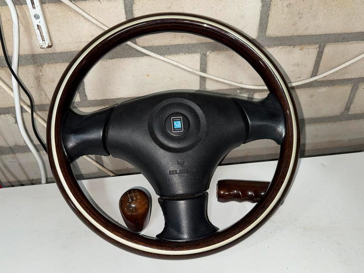 Mazda MX-5 NB/NBFL Donkerhout Stuur Set | ZEER NETTE STAAT, Auto-onderdelen, Besturing, Mazda, Gebruikt, Ophalen of Verzenden