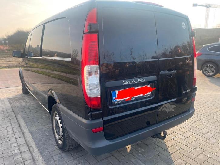 Mercedes Vito dubbele cabine extra lang 116cdi, Auto's, Mercedes-Benz, Particulier, Vito, Achteruitrijcamera, Apple Carplay, Centrale vergrendeling