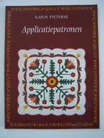 Applicatiepatronen : Karin Pieterse, Hobby & Loisirs créatifs, Broderie & Machines à broder, Autres types, Enlèvement ou Envoi