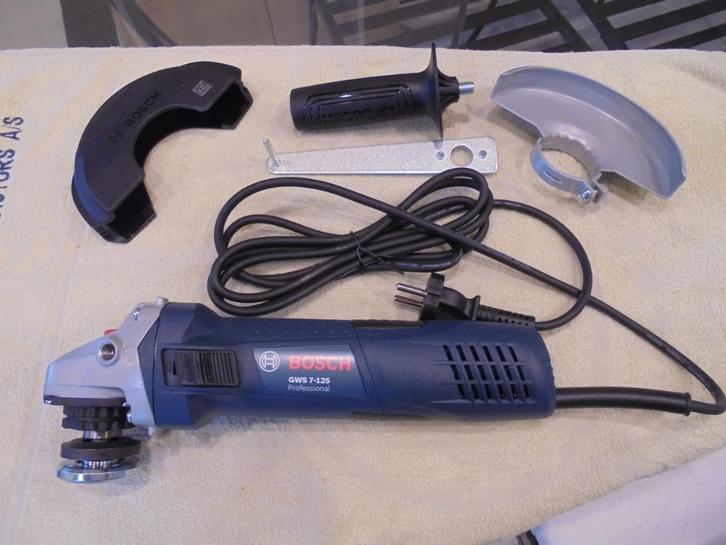 Disqueuse Bosch GWS - 7. 125 mm 720 W, Doe-het-zelf en Bouw, Gereedschap | Slijpmachines, Nieuw, Haakse handslijpmachine, 700 tot 1000 watt