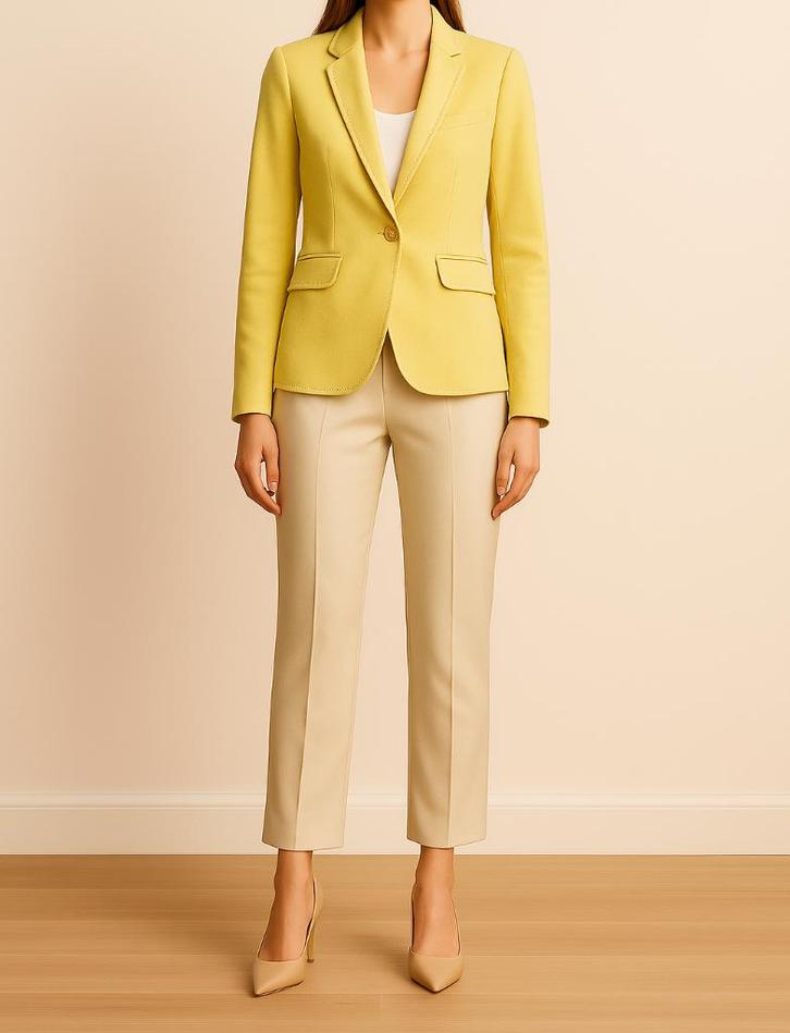 Massimo Dutti elegante blazer maat 36/38, Kleding | Dames, Jasjes, Kostuums en Pakken, Zo goed als nieuw, Jasje, Maat 38/40 (M)