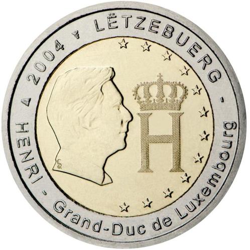 2 euros Luxembourg 2004 - Grand-Duc Henri (UNC), Timbres & Monnaies, Monnaies | Europe | Monnaies euro, Monnaie en vrac, 2 euros