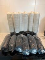 300 kartonnen wergwerp bekers voor koffie,...24cl met deksel, Ophalen of Verzenden, Zo goed als nieuw