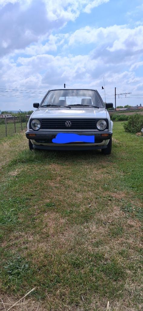 Vw golf, Auto's, Volkswagen, Particulier, Golf, Open dak, Diesel, Euro 1, Overige carrosserie, 3 deurs, Handgeschakeld, Wit, Grijs