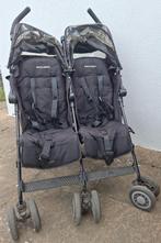 Poussette double pliable - Maclaren Twin, Enfants & Bébés, Buggys, Enlèvement, Utilisé, Maclaren, Dossier réglable