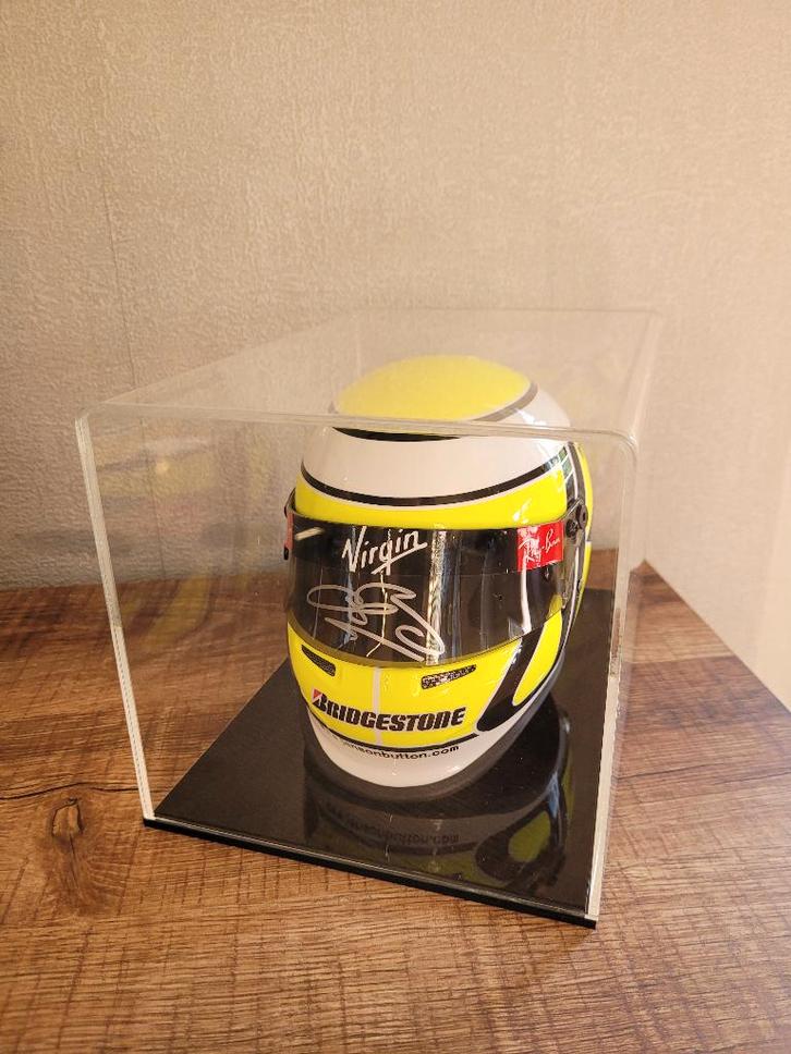 F1 Authentics 1:2 schaal helm display case, Verzamelen, Automerken, Motoren en Formule 1, Gebruikt, Formule 1, Ophalen of Verzenden