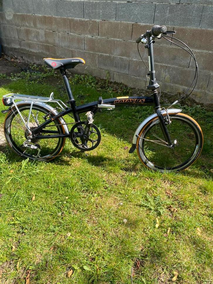 BATAVUS 20" 9V carbon vouwfiets, Fietsen en Brommers, Fietsen | Vouwfietsen, Zo goed als nieuw, Batavus, 20 inch of meer, Totaal opvouwbaar