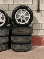 Set lichtmetalen BMW velgen 15 inch 5X120 met banden, 15 pouces, Pneus et Jantes, Véhicule de tourisme, 205 mm