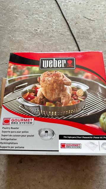 Weber poultry /kip roaster nieuw beschikbaar voor biedingen