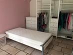 Eenpersoonsbed, Huis en Inrichting, Slaapkamer | Bedden, Ophalen, Overige materialen, Gebruikt, 90 cm