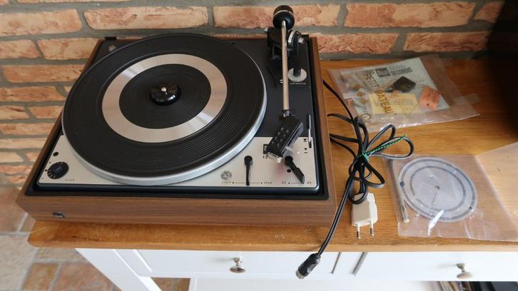 Dual 1225 Platenspeler, Audio, Tv en Foto, Platenspelers, Gebruikt, Platenspeler, Dual, Pitch-regelaar, Automatisch, Ophalen