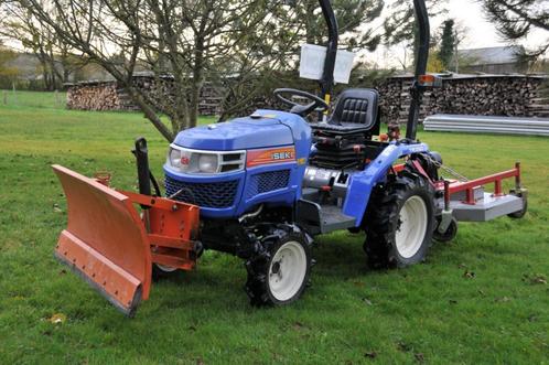tracteur izeki '4X4, av tondeuse 17cv,164 heures 0476535393, Tuin en Terras, Zitmaaiers, Ophalen