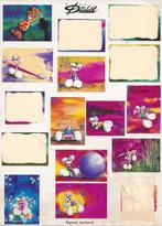 Diddl Duits stickervel, Collections, Enlèvement ou Envoi, Diddl, Utilisé, Papier, Carte ou Papeterie