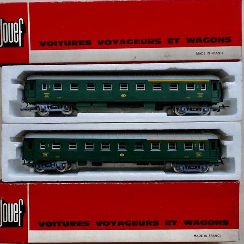 JOUEF HO - 2 x ES 5682 - N.M.B.S. - S.N.C.B. - ZELDZAAM, Hobby en Vrije tijd, Modeltreinen | H0, Nieuw, Wagon, Jouef, Ophalen of Verzenden