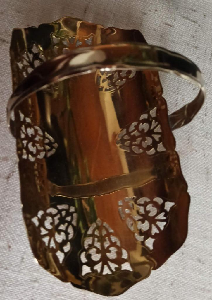 Ooit verzilverd broodmandje 20x11x11cm, Maison & Meubles, Cuisine | Linge de cuisine, Utilisé, Autres types, Autres couleurs, Enlèvement ou Envoi