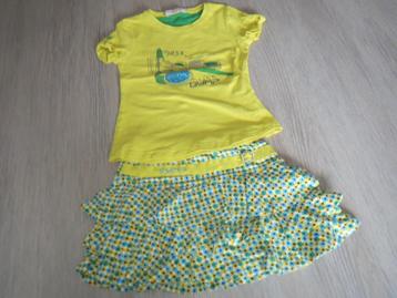 Setje : rokje +T-shirt Gymp 98 beschikbaar voor biedingen