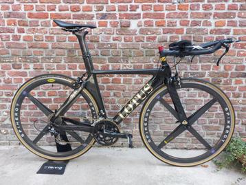 tijdritfiets - triatlonfiets - retro - Speed - Spinergy, Autres marques, Enlèvement, 28 pouces, 15 à 20 vitesses