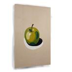 Stilleven weergave van een appel Glasschilderij 100x150cm +, Nieuw, Print, 125 cm of meer, Oorspronkelijke maker