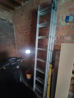 3 delige aluminium ladder, Ophalen, Gebruikt, Ladder