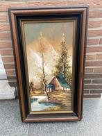 Herfstschilderij, Ophalen