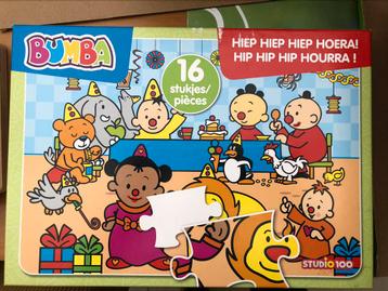 Bumba puzzel 16 stuks hiep hiep hoera! disponible aux enchères