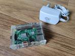 Raspberry Pi Model B+ V1.2 + Voeding & Behuizing, Comme neuf, Enlèvement ou Envoi