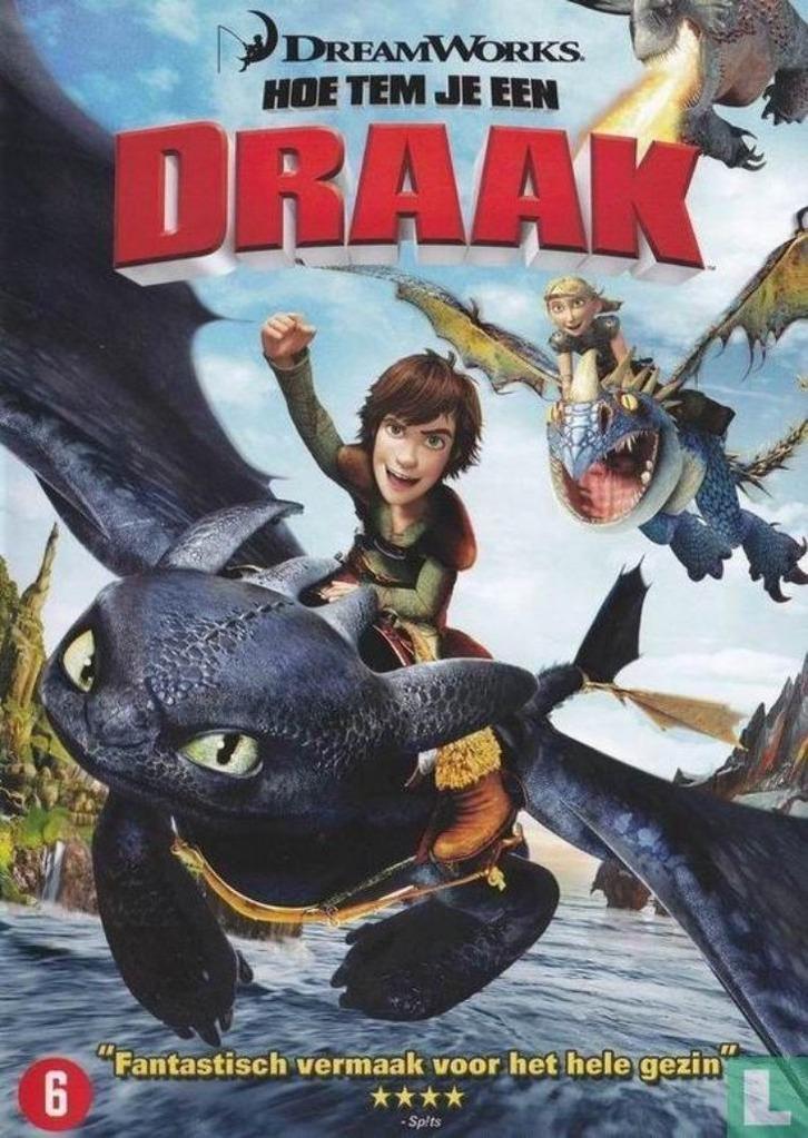 Hoe tem je een draak, Cd's en Dvd's, Dvd's | Tekenfilms en Animatie, Gebruikt, Vanaf 6 jaar, Ophalen of Verzenden