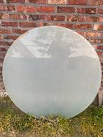 Tafelblad, Huis en Inrichting, Tafelonderdelen, Ophalen, Gebruikt, Rond, Glas