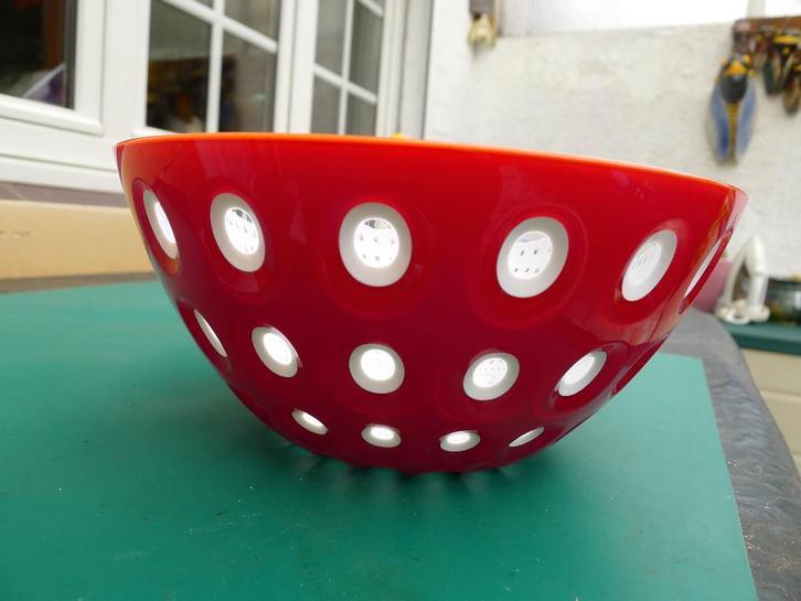 Saladier GUZZINI modele MURRINE, Antiquités & Art, Antiquités | Verre & Cristal, Enlèvement ou Envoi