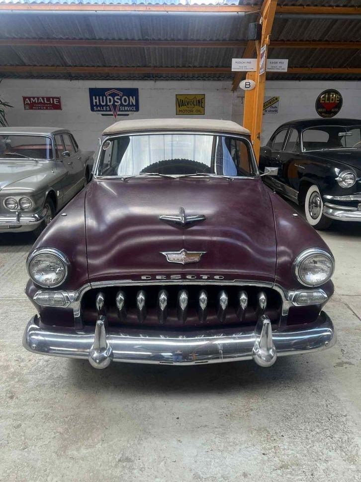 Ancêtre De Soto Diplomat Custom cabriolet 1953, Auto's, Oldtimers, Particulier, Radio, Overige merken, Cabriolet, Handgeschakeld