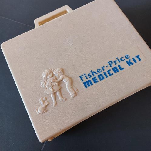 fisher price dokterskoffer vintage, Kinderen en Baby's, Speelgoed | Fisher-Price, Gebruikt, Speelset, Ophalen of Verzenden
