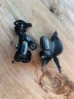 Achterderailleur en shifter deore alvio shimano 8 speed, Ophalen, Gebruikt, Mountainbike, Derailleur of Ketting