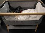 Cozee Tutti Bambini Bedside co sleeper (reis)wieg grijs/hout, Ophalen, Zo goed als nieuw, Minder dan 140 cm, Matras